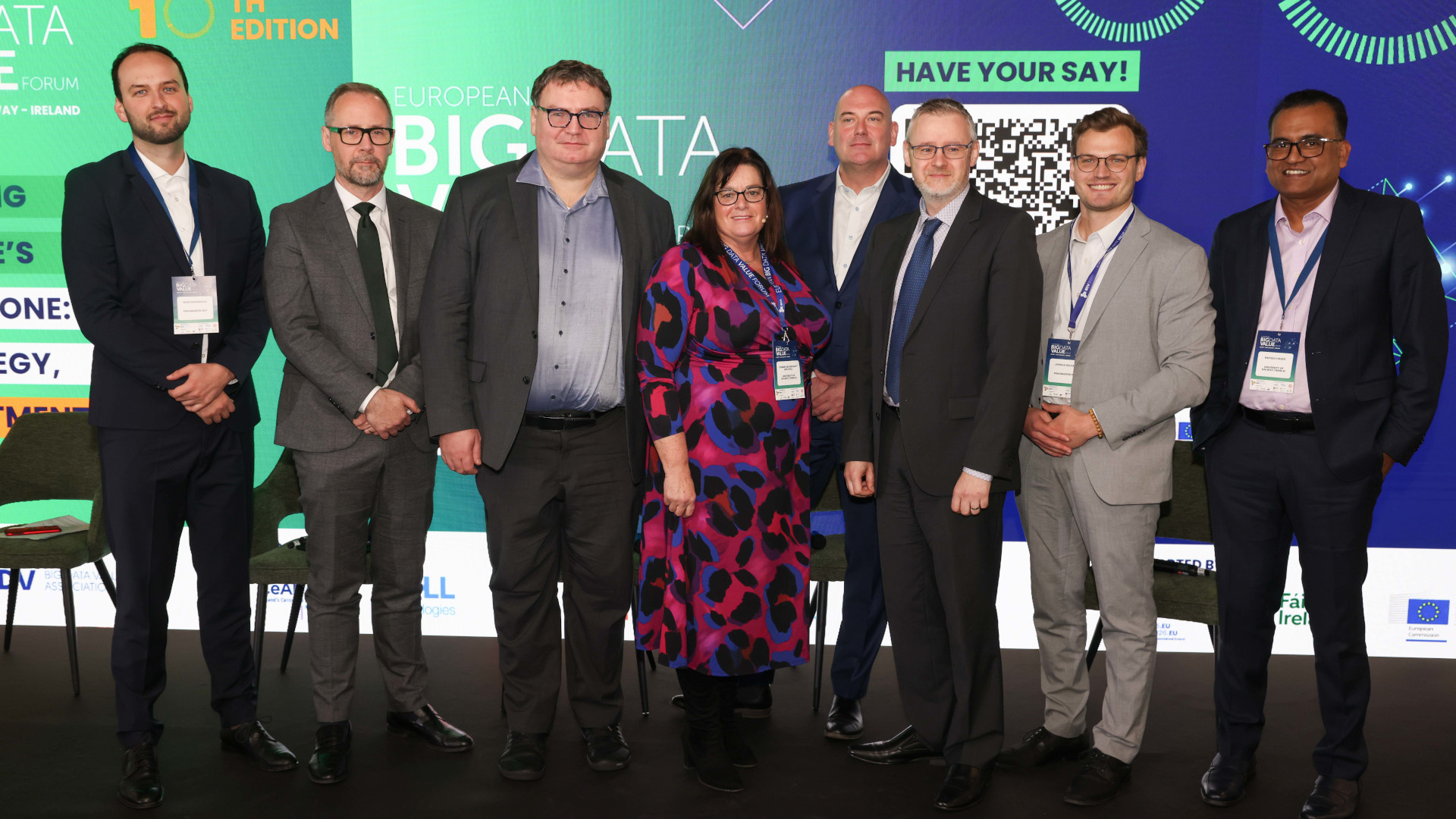 Launch of the Next Generation Data Spaces Initiative with Mark Mannsfeld, Stephen O'Driscoll, Stefan Deckar, Carmel McGroarty Mitchell, Noel O'Connor, Edward Curry, Joshua Gelhaar, Rafiqul Hague