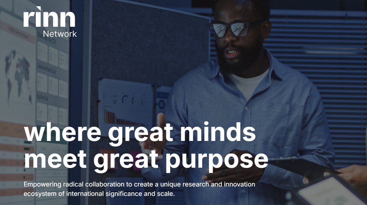 Rinn Network Announcement - Where Great Minds Meet Great Purpose